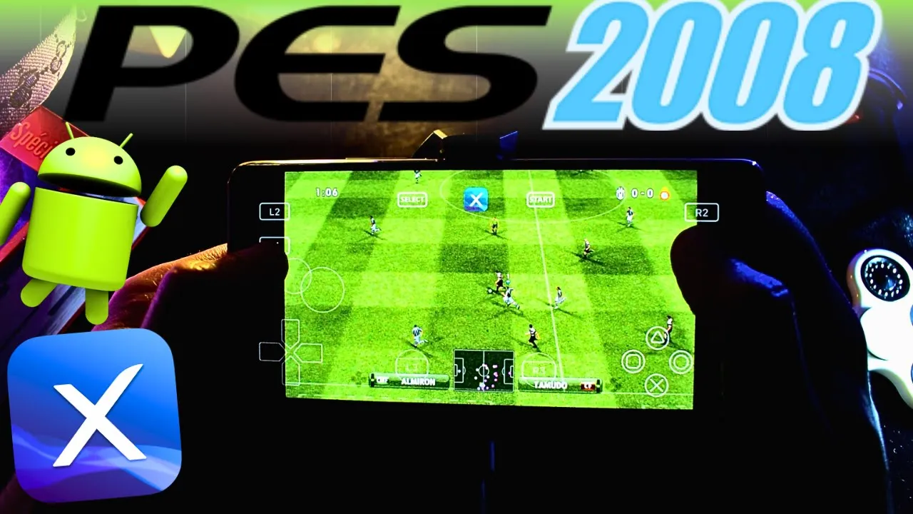 Pro Evolution Soccer 2008 (PES 2008) | RPCSX-Emulator | PS3-Emulator für Android