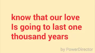 1000 years by tinkerbell the never beast