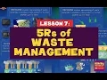 5Rs OF WASTE MANAGEMENT - SCIENCE 5