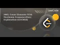LeetCode POTD 3005 Count Elements With Maximum Frequency Efficient Solution Explained