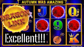 Excellent Run on DRAGON LINK AUTUMN MOON