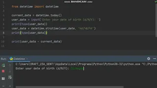 Python Basics - Part 52 Subtracting two Dates