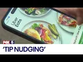 Tip nudging becoming more common