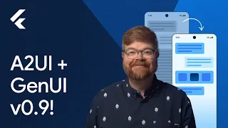 Updates to A2UI 0 9 0 and Flutter s GenUI SDK
