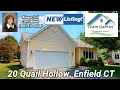 NEW Listing 20 Quail Hollow Enfield CT