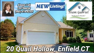 NEW Listing 20 Quail Hollow Enfield CT