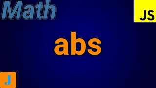 JavaScript Math abs