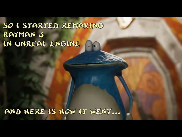 Rayman 3 Fan Remake Unreal Engine Gameplay