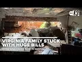 Appomattox Virginia family stuck with huge bills after wall caves in from rainfall
