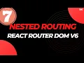 React Router v6 tutorial in Hindi Nested Routing