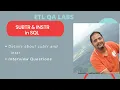 substr in Sql SUBSTR function in Oracle INSTR in SQL SQL Interview question sql tutorial