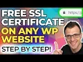 How To Get a Free SSL Certificate For Wordpress on Any Hosting