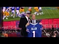 Bills Select QB Josh Allen With 7th Overall Pick 2018 NFL Draft Apr 26 2018
