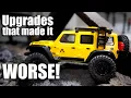 Axial SCX24 Jeep upgrades that made our RC Crawler worse