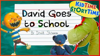 David Goes To School A No David Back To School Kids Book Read Aloud 