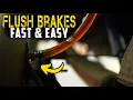 Complete Brake Flush and Bleed With No Help