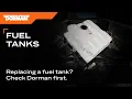 Fuel tank parts for complete repairs