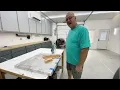 How to install an end cap on a laminate countertop using basic hand tools No trim router
