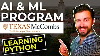 University of Texas AI ML Program - Learning Python Part 2
