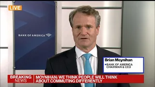 BofA Offices May Look More Normal After Labor Day CEO Says