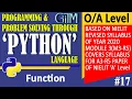Chapter - 6 Function O Level A Level GIITM