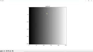 Create a gradient image in python