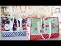 Quilty WEEKEND TOTE Bag SEWING TUTORIAL