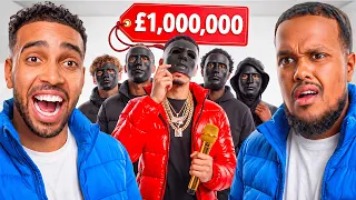£1 VS £1,000,000 RAPPER