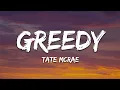 Download Lagu Tate McRae - greedy (Lyrics)