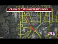 Multi-car crash reported in Winston-Salem on University Parkway