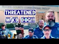 Busted 7 Officers K9 Dog BARK ORDERS THREATEN Journalist over CAMERA Bucks County Prison Audit