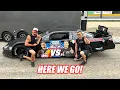 Zach vs George Late Model Practice Who Will Win