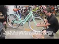 How To Attach A Wicker Basket To Pedal Uptown SL Electric Bike