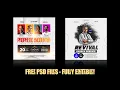 FREE PSD FILES Church flyers - Fully Editable WORD Get Saved