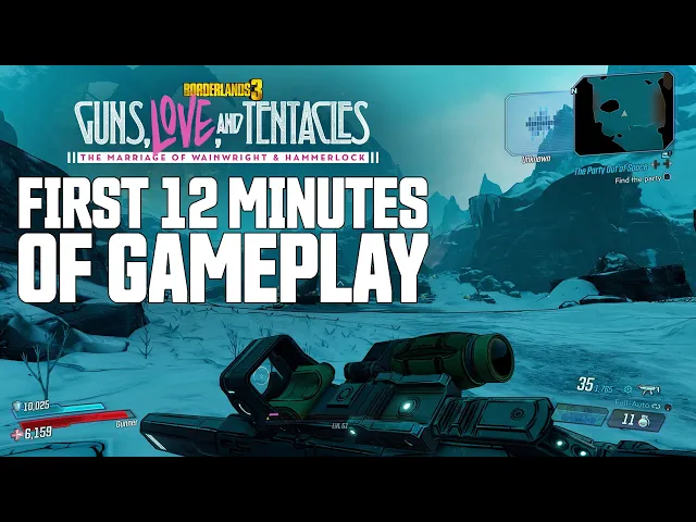 Borderlands 3 - "Guns, Love, and Tentacles" First 12 Minutes of Gameplay