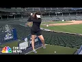 You can now play golf in Wrigley Field Upper Deck Golf inside Wrigley Field begins