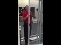 Sliding screen door adjustment
