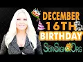 Born On December 16th - Happy Birt ay