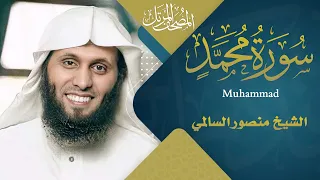 سورة محمد    القارئ منصور السالمي     ه                                   دندنها