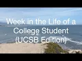 Week in the Life of a College Student at UCSB Dining Halls Campus Tour