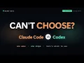 Claude Code vs Codex Which One Should You Actually Use