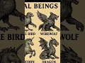 Lagu Werewolf - 🌍 World Mythical Creatures in real life #Short