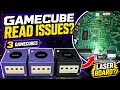 3 Nintendo GameCube DOL-001 DOL-101 From eBay with Common Problems But Maybe Fixed