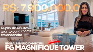 Duplex no Magnifique Tower da FG Empreendimentos em Balneário Camboriú I Juliana Domareski