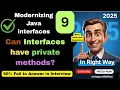 STOP Writing Messy Java Interfaces Java 9 s Private Methods Explained for Cleaner Code