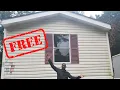 HOW TO GET FREE MOBILE HOMES