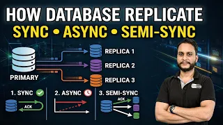 How Replication Works in Databases Sync Async Semi Sync