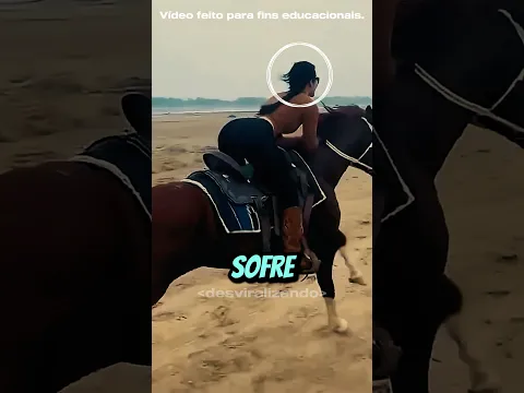 O que é essa espuma branca que sai da pele do cavalo? 🐎🫨