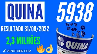 ???? Resultado Quina 5938