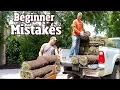 How Not to sod - Beginner Mistakes out on the job Day at Work building a yard